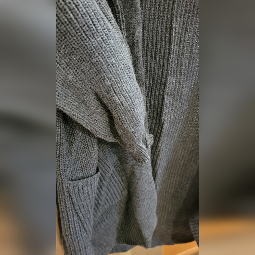 Universal Thread Dark Grey Extra Long Cardigan Sw… - image 6